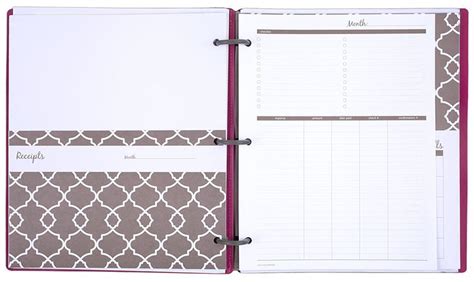 mead monthly bill organizer.